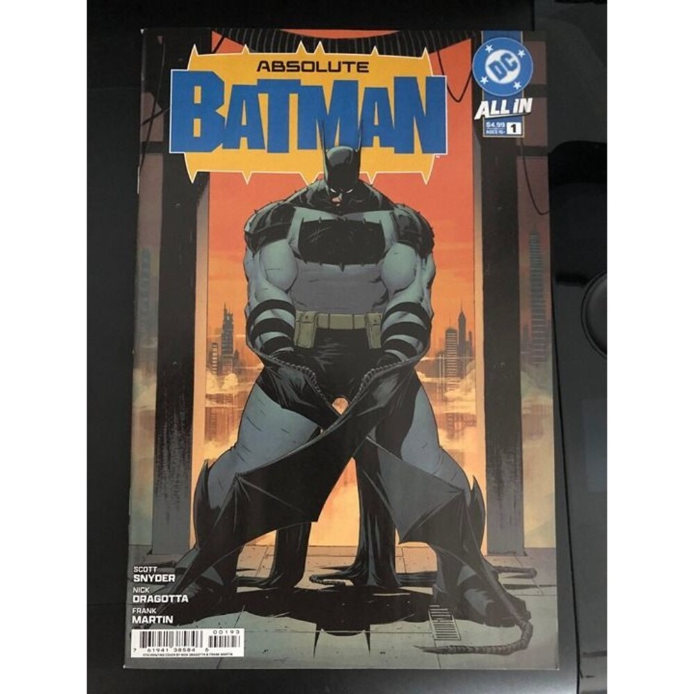 ABSOLUTE BATMAN #1 11TH PRINT Dragotta cover A COMIC NM 2026 DC